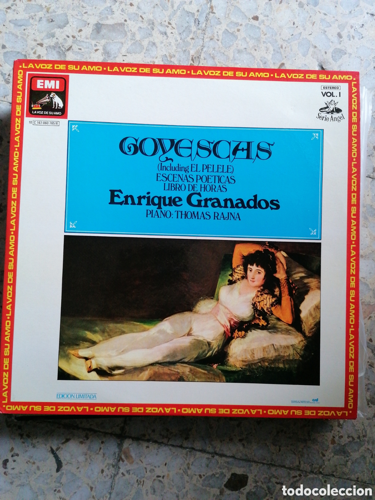Discos de vinilo: 2 LP GOYESCAS Y EL PELELE ENRIQUE GRANADOS 1978 CAPETA ABIERTA