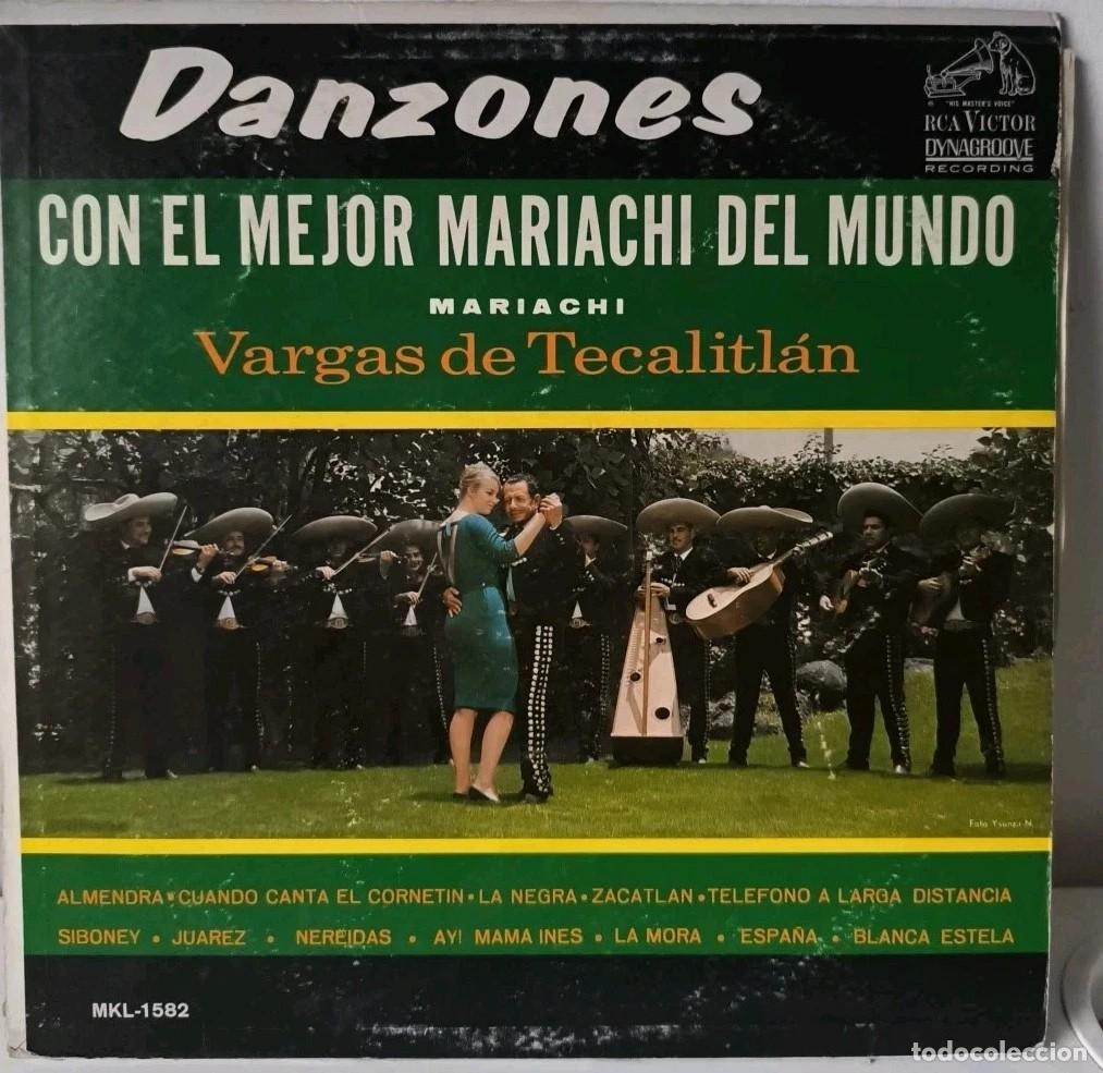 Discos de vinilo: Danzones Con El Mejor Mariachi Del Mundo [LP/Vinyl]. Mariachi Vargas Mal Estado