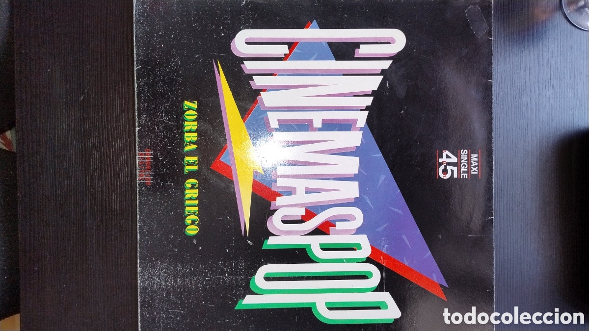 Discos de vinilo: Cinemas pop James Bond 007 y zorba el griego
