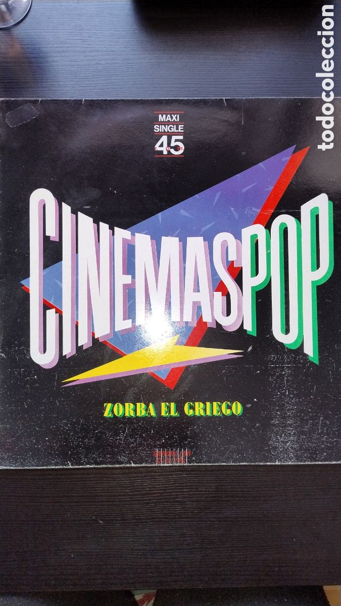 Discos de vinilo: Cinemas pop James Bond 007 y zorba el griego