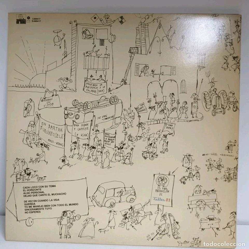 Discos de vinilo: Vinilo 12&rdquo; Serrat Cada Loco Con Su Tema 1983 - Foto 3