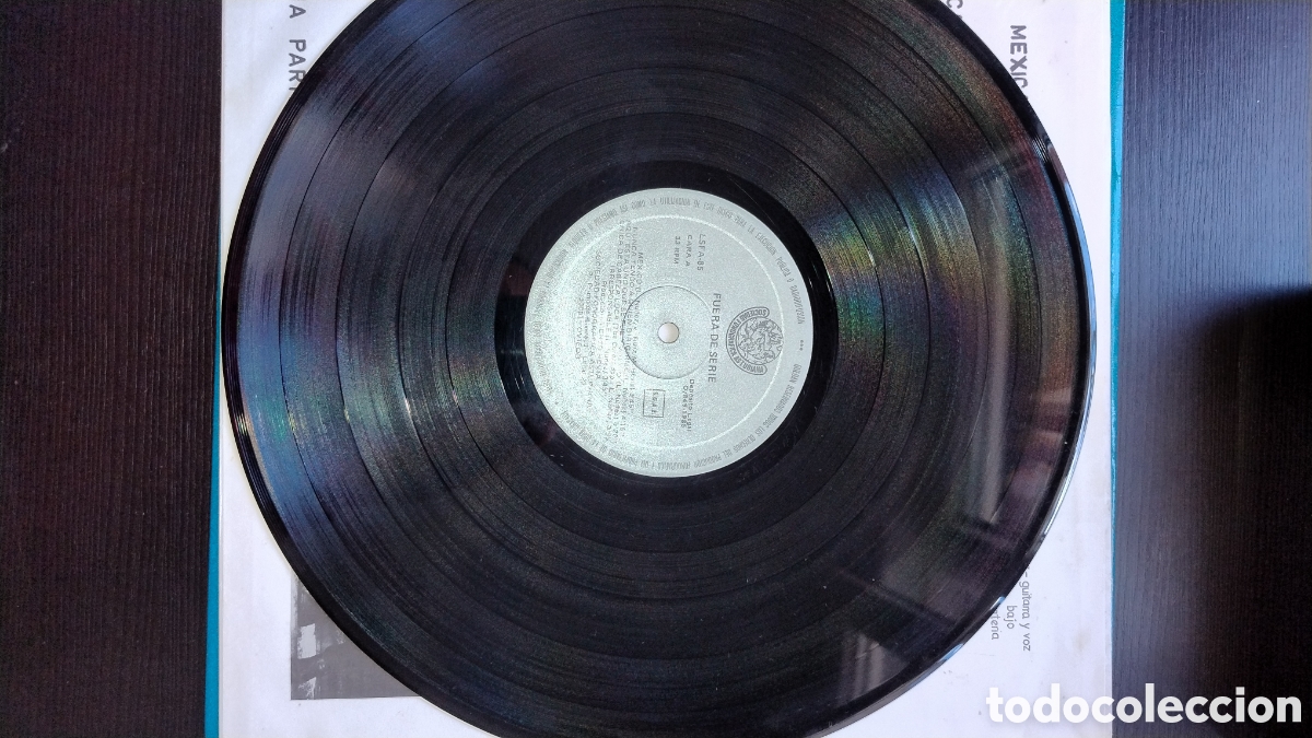 Discos de vinilo: Fuera de serie LP con sobre interior con letras - Foto 5