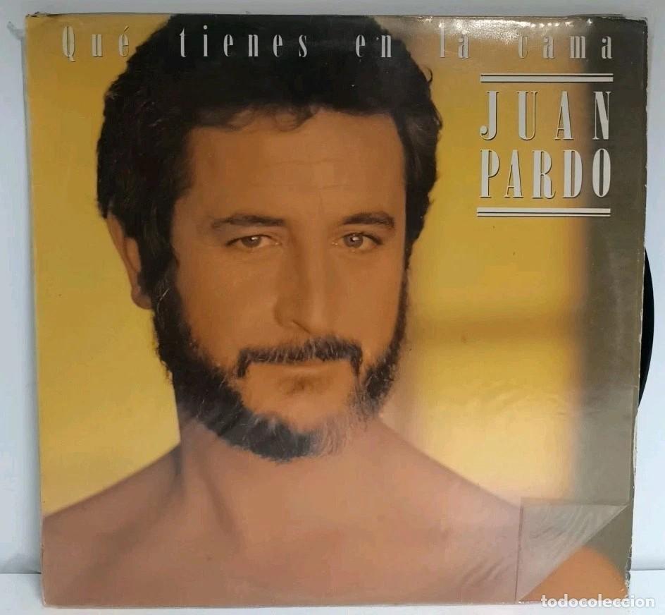 Discos de vinilo: Juan Pardo Que Tienes En La Cama Hispavox 1986 - LP Vinilo 12&rdquo;