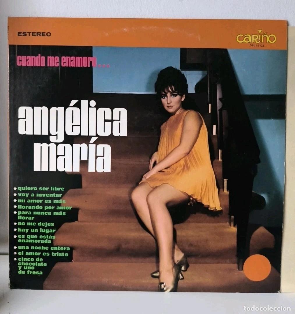 Discos de vinilo: ANGELICA MARIA * CUANDO ME ENAMORO * LP Vinyl Record 1968