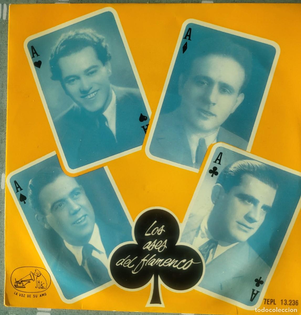 Discos de vinilo: Pepe Marchena/ Manuel Vallejo Ep sello La voz de su amo editado en Espa&ntilde;a a&ntilde;o 1958...