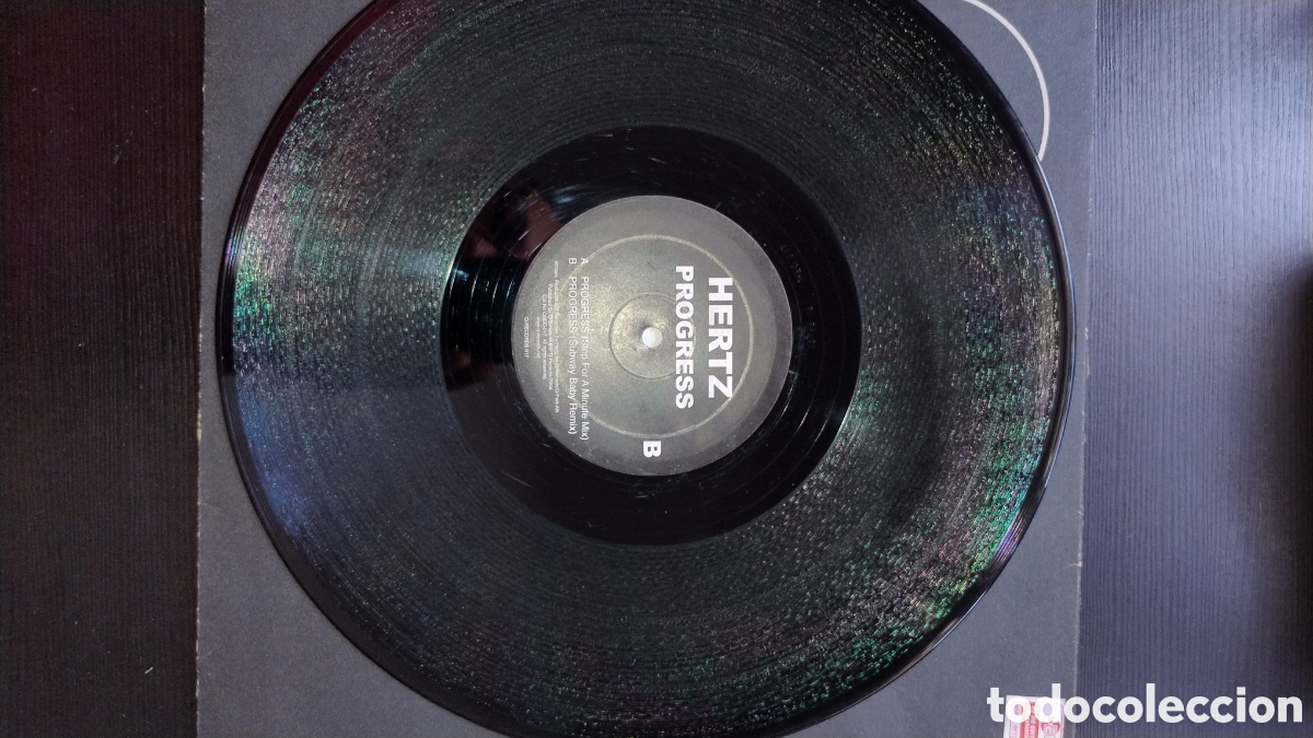 Discos de vinilo: Hertz progress EP Q records 2004 - Foto 3