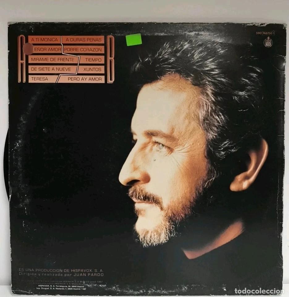 Discos de vinilo: Juan Pardo Mirame de Frente Hispavox 1987 - LP Vinilo 12&rdquo; Carpetas Regular