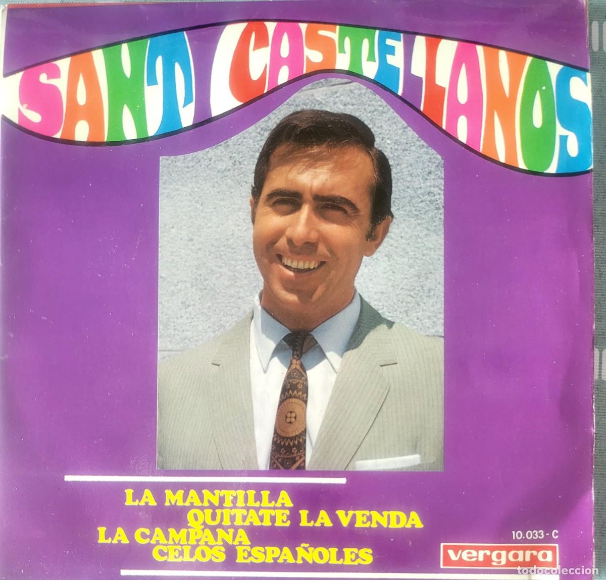Discos de vinilo: Santy Castellanos Ep sello Vergara editado en Espa&ntilde;a a&ntilde;o 1967...