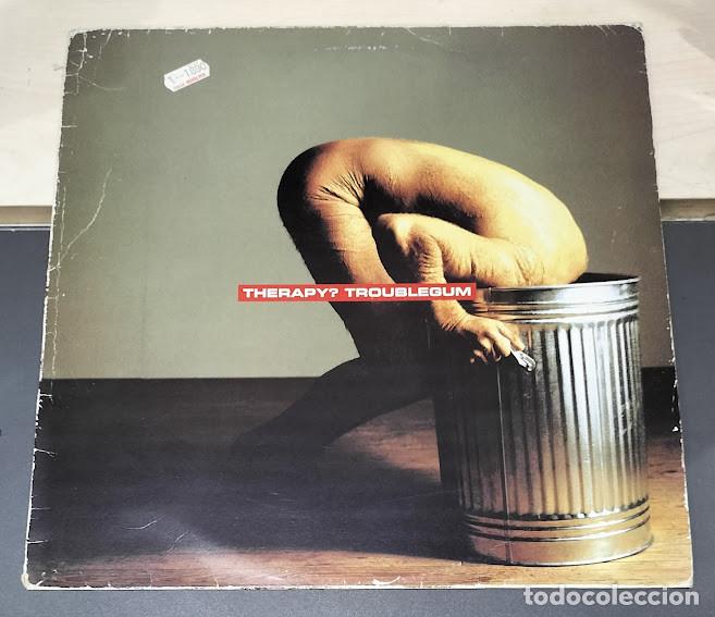 Discos de vinilo: Therapy? - Troublegum - LP A&M Records ref. 540 196-1. Ed. europea 1994.