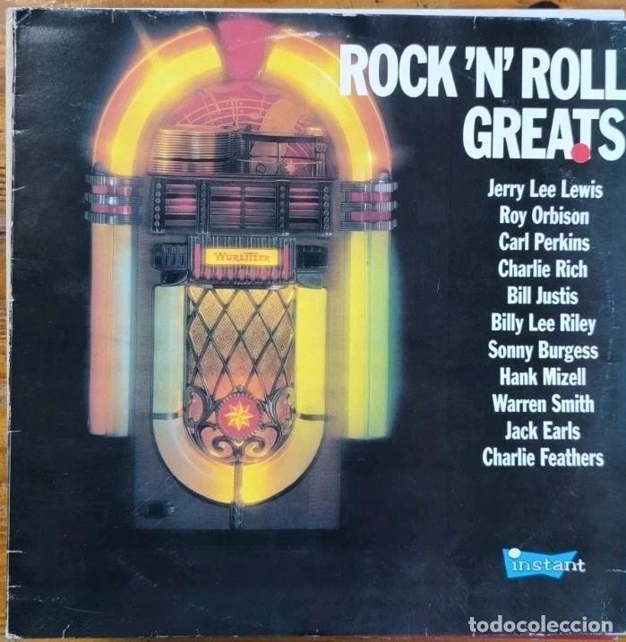 Discos de vinilo: Rock N Roll Greats Jerry Lee Lewis Roy Orbison Ect Vinilo 12&rdquo; 1989