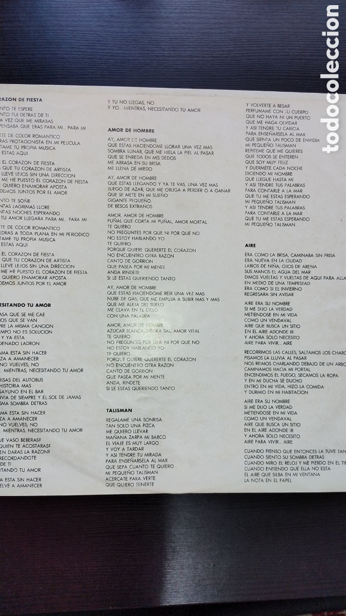 Discos de vinilo: Mocedades amor de hombre LP - Foto 5