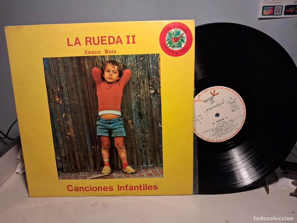 Discos de vinilo: LP XESCO BOIX : LA RUEDA II (22 CANCIONES INFANTILES: MI ABUELO, TRABALENGUAS, LOS PERROS, ETC )