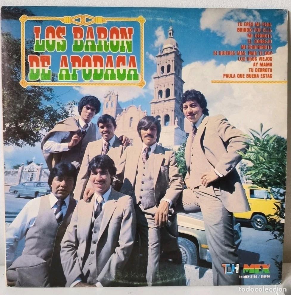 Discos de vinilo: Los Baron de Apodaca Mexican Lp Factory Sealed Cumbia Vinilo 12&rdquo;1981