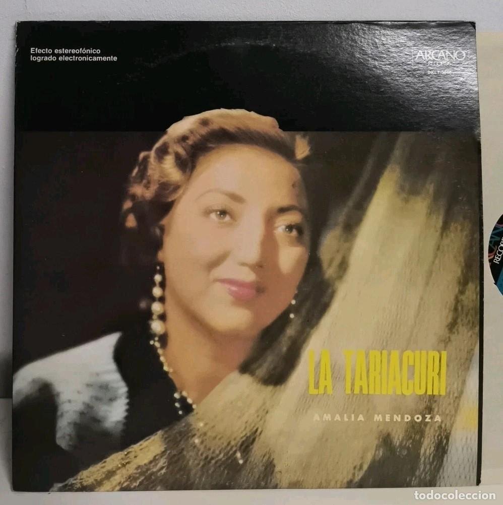 Discos de vinilo: Vinilo 12&rdquo; Amalia Mendoza La Tariacuri