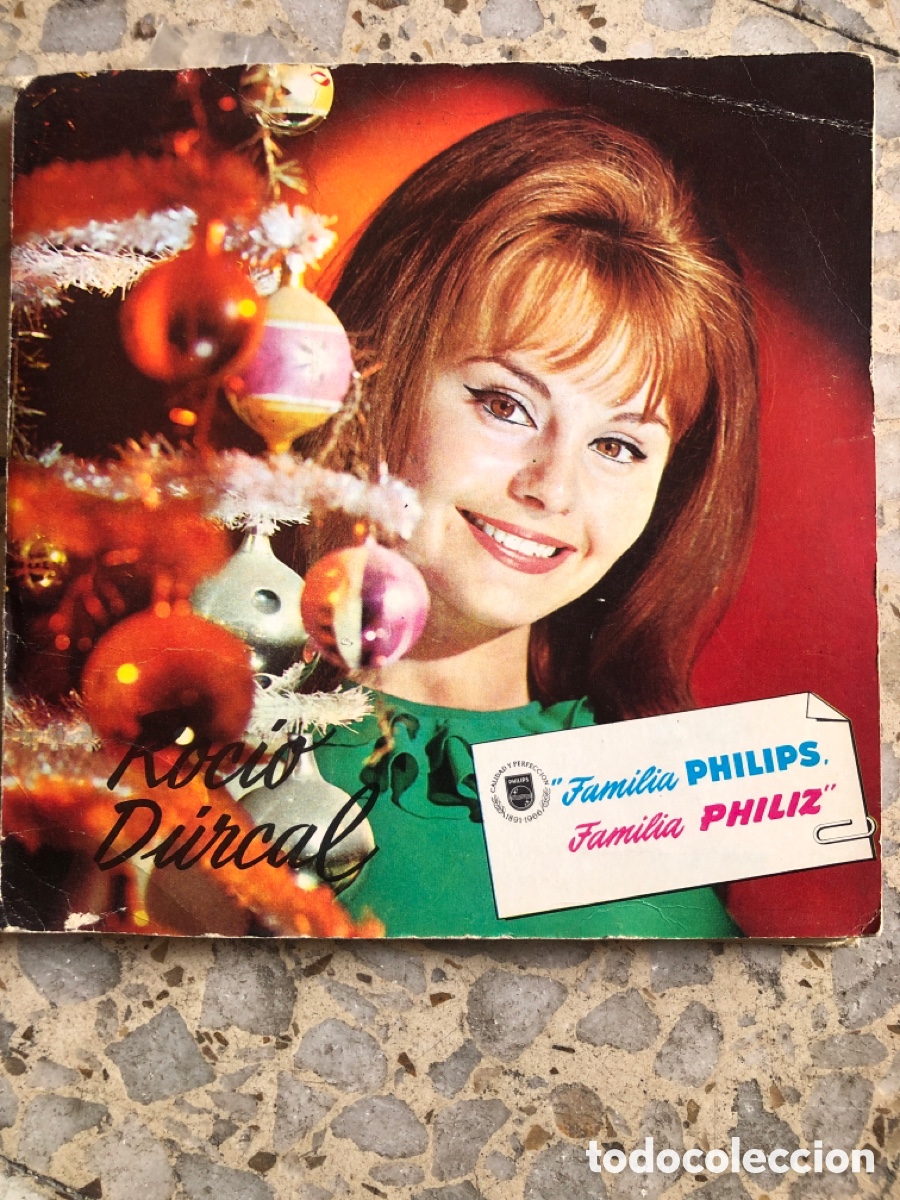 Discos de vinilo: EP ROCIO DURCAL PERO MIRA COMO BEBEN GRACIA DE TRIANA VILLANCICOS 1965 PROMO PHILIPS