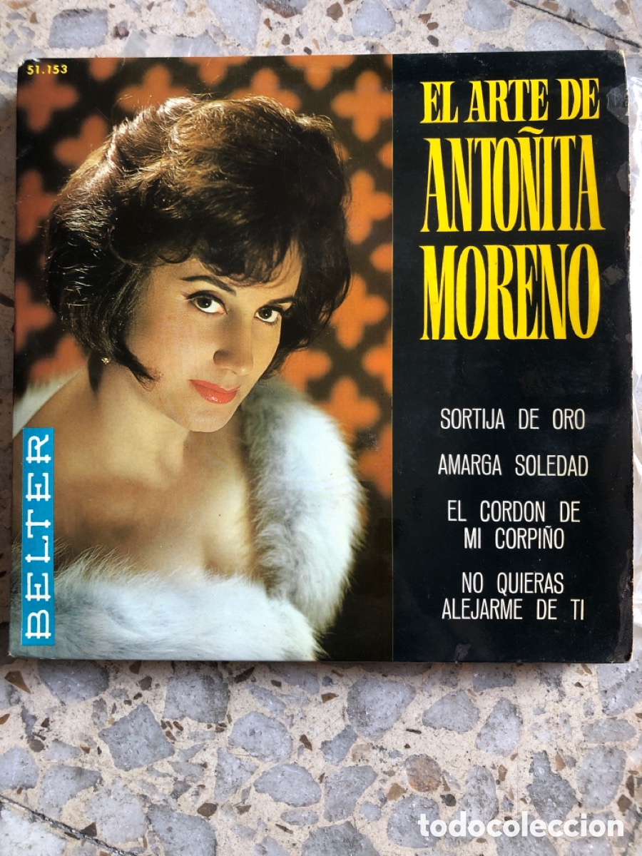 Discos de vinilo: EP ANTO&Ntilde;ITA MORENO SORTIJA DE ORO 1965