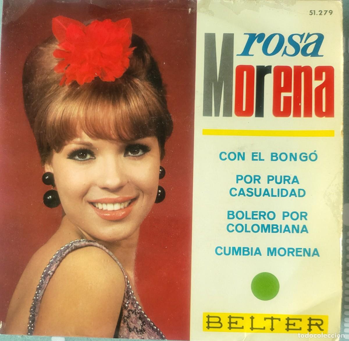 Discos de vinilo: Rosa Morena Ep sello Belter editado en Espa&ntilde;a a&ntilde;o 1967...