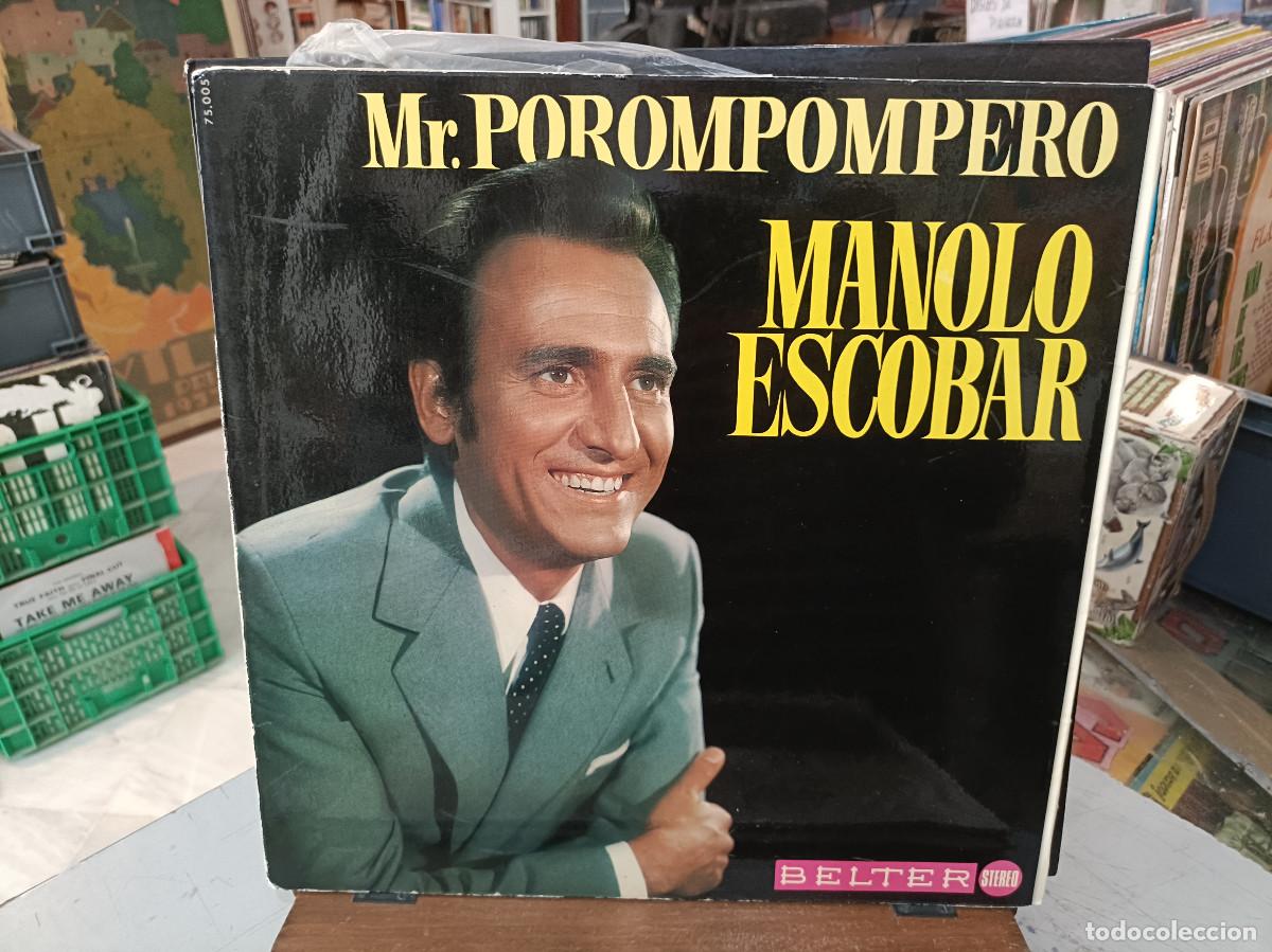 Disques de vinyle: Manolo Escobar - Mr. Porompompero - LP. sello Belter 1970