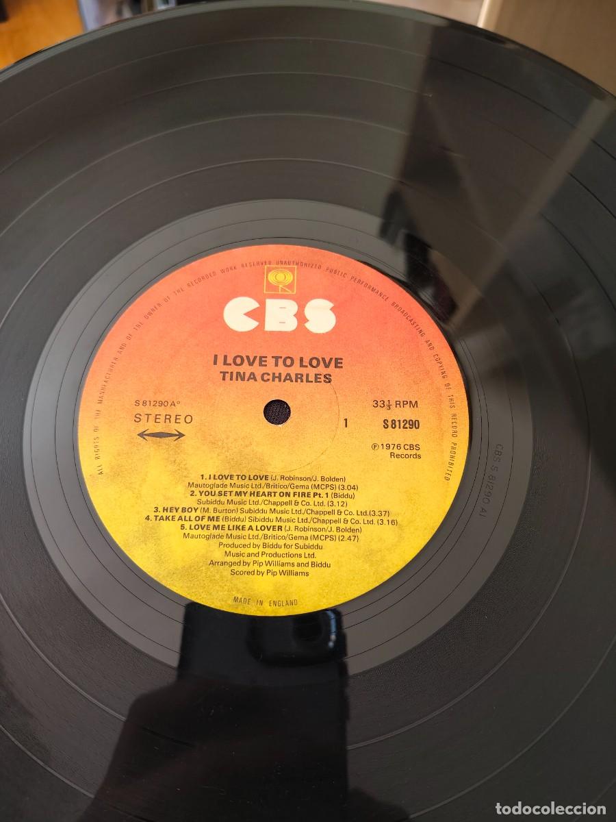 Discos de vinilo: Tina Charles. I LOVE to love
