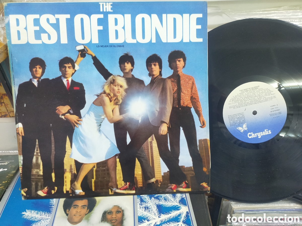 Discos de vinilo: The BEST of blondie lp lo mejor de blondie Espa&ntilde;a 1981