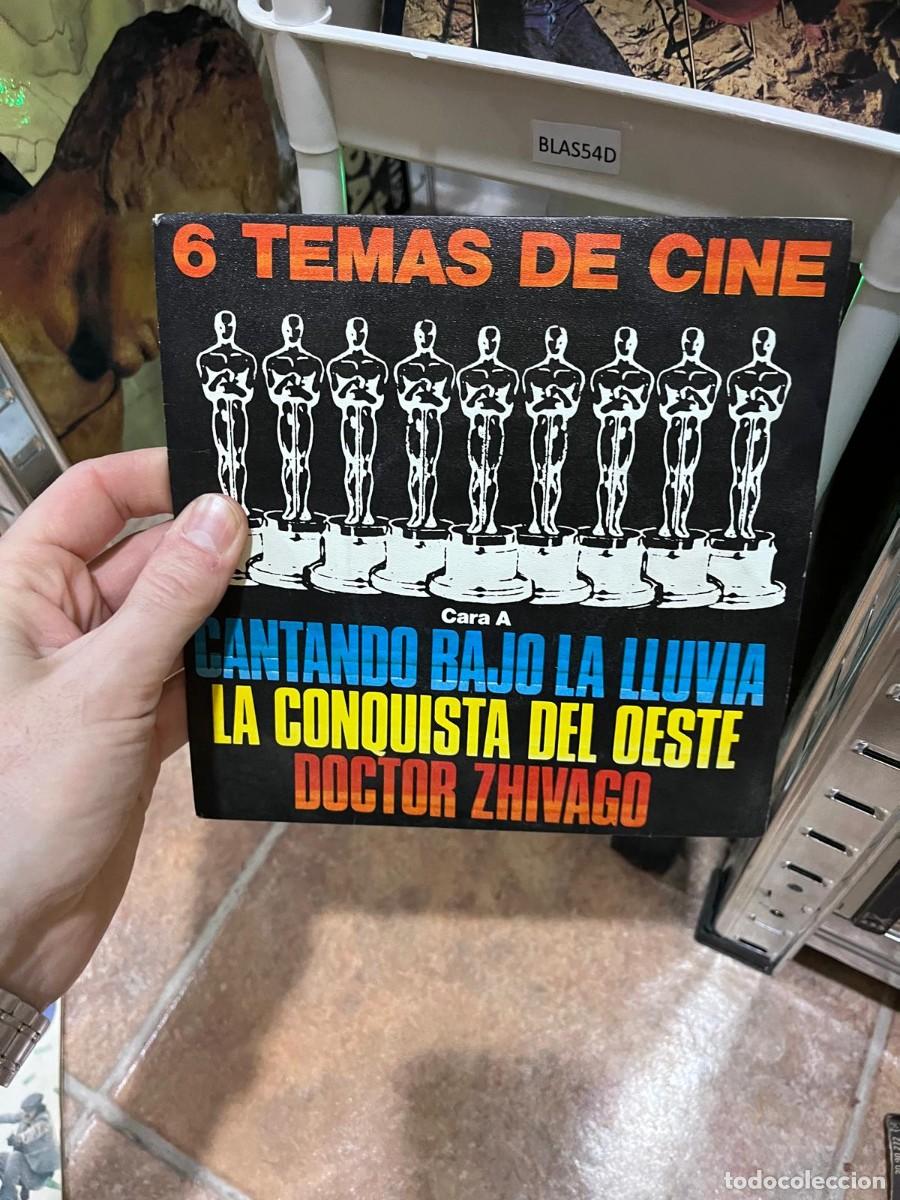 Discos de vinilo: BLAS54D Vinilo EP - CANTANDO BAJO LA LLUVIA Cara A LA CONQUISTA DEL OESTE DOCTOR ZHIVAGO