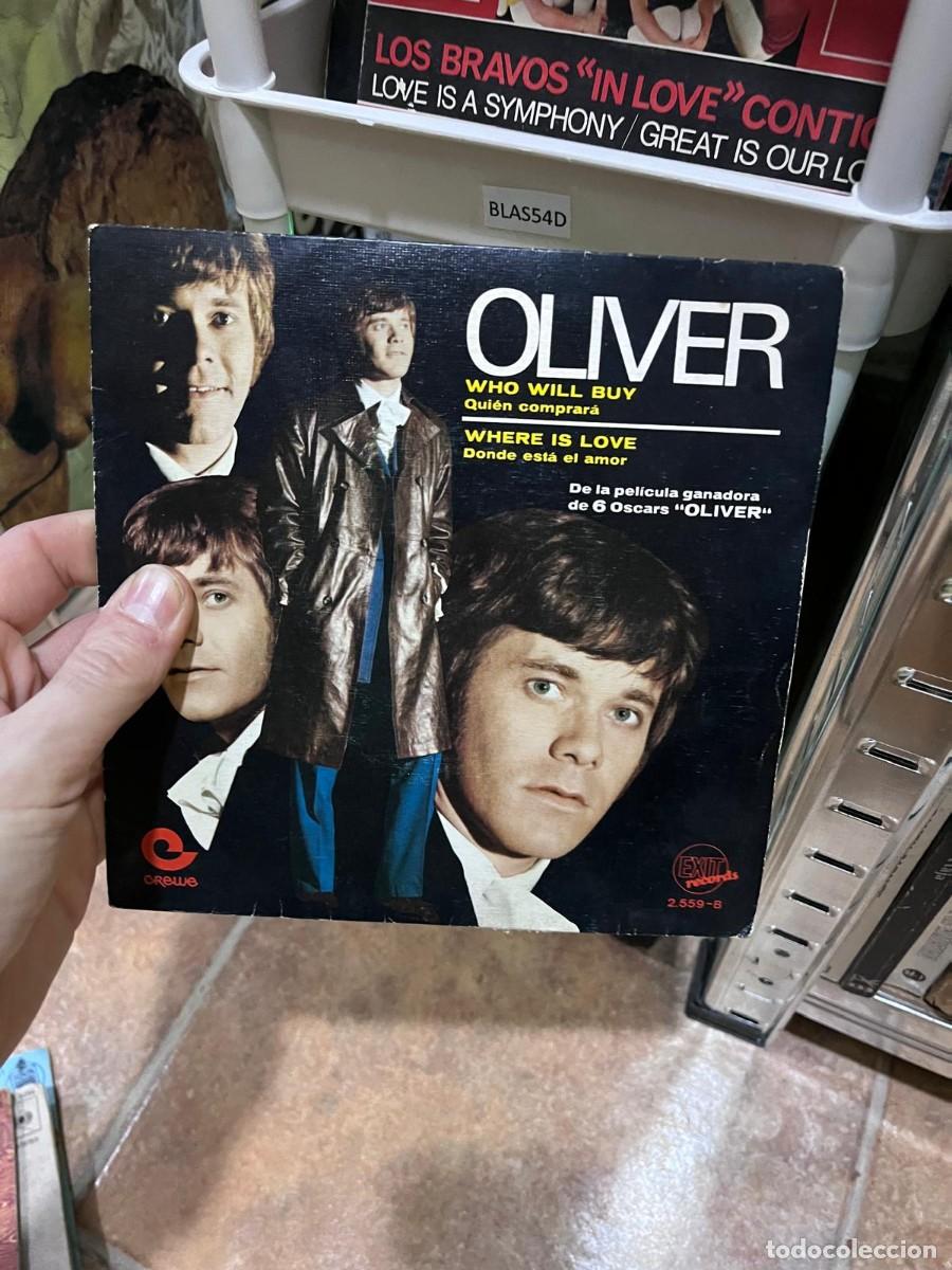 Discos de vinilo: BLAS54D Vinilo EP - OLIVER WHO WILL BUY Qui&eacute;n comprar&aacute; WHERE IS LOVE Donde est&aacute; el amor De la pel&iacute;c