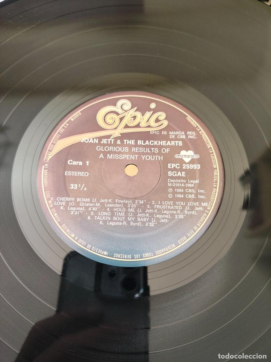 Discos de vinilo: Joan Jett & the blackhearts. Gloriuous...