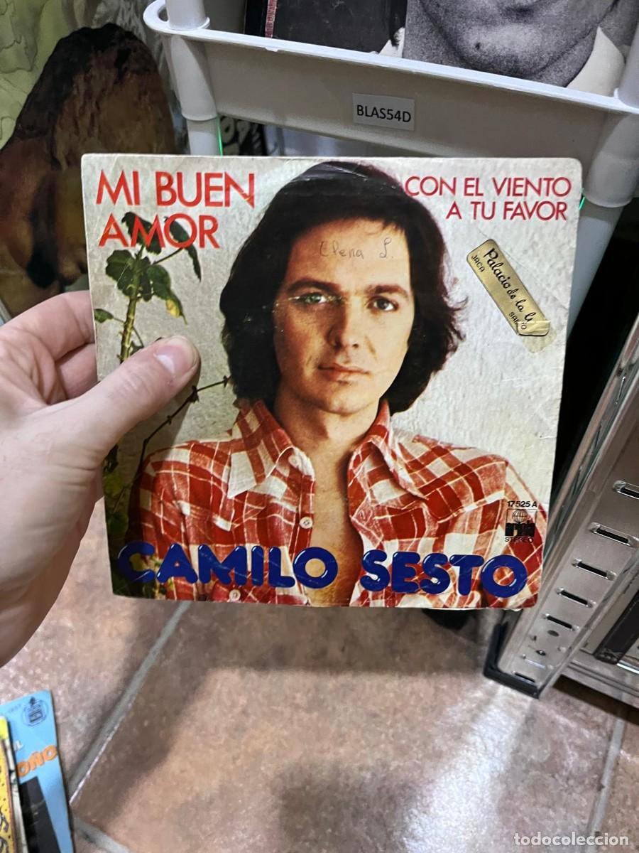 Discos de vinilo: BLAS54D Vinilo EP - CAMILO SESTO - Mi Buen amor/ Con el viento a tu favor. Single