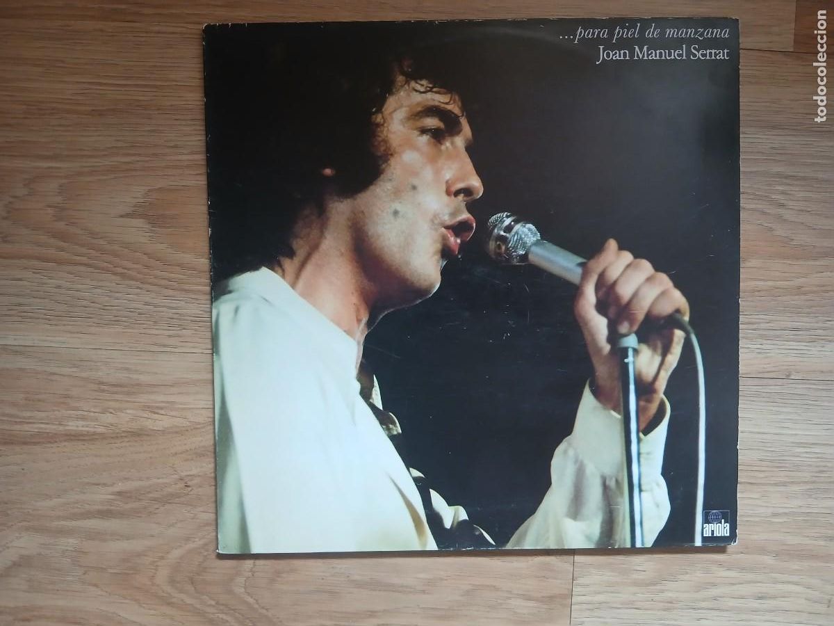 Discos de vinilo: Joan Manuel Serrat - ... para piel de manzana