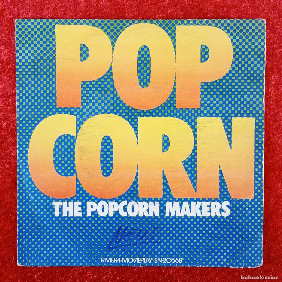 Discos de vinilo: THE POP CORN MAKERS - POP CORN, TOAD IN THE HOLE - SINGLE VINILO - RIVERA MOVIEPLAY - SN-2066 / 3103