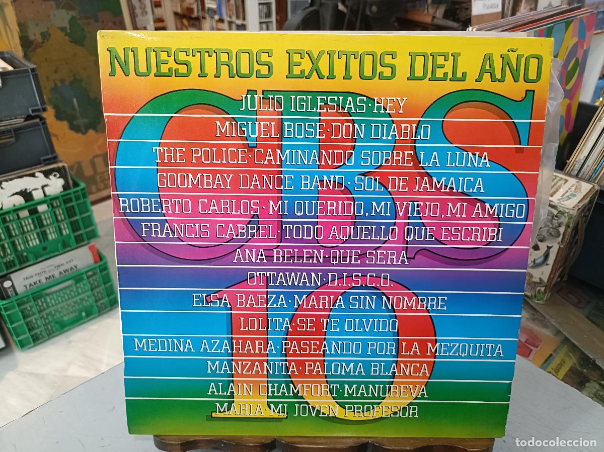 Discos de vinilo: Nuestros &Eacute;xitos del A&ntilde;o - Varios - LP. sello CBS 1980