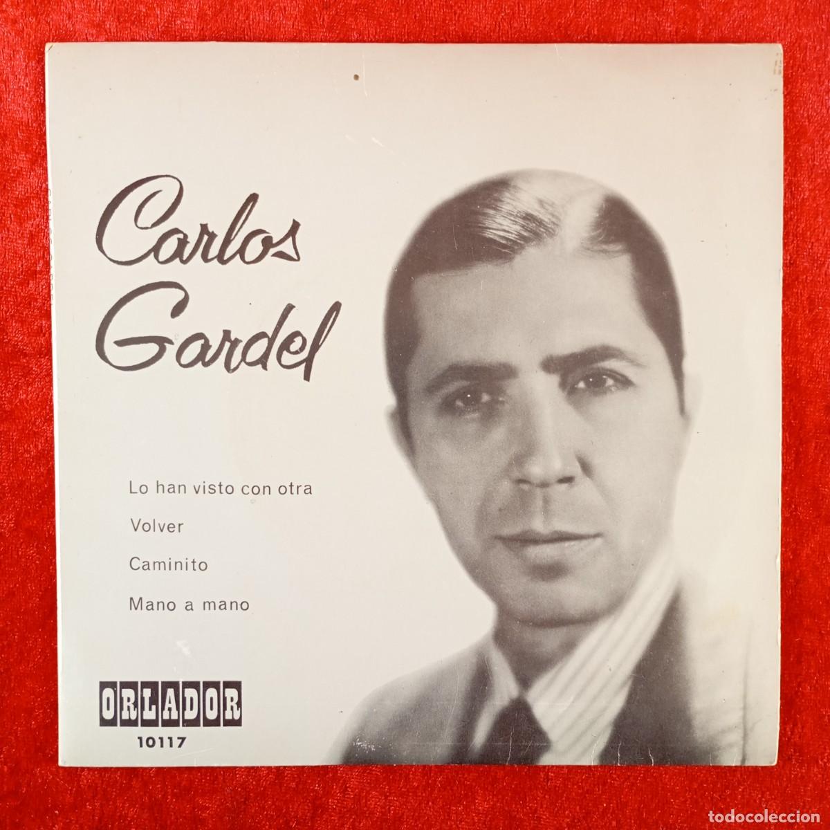 Discos de vinilo: CARLOS GARDEL - EP VINILO - EST&Eacute;REO - ORLADOR - 4 PISTAS - 10117 / 3107