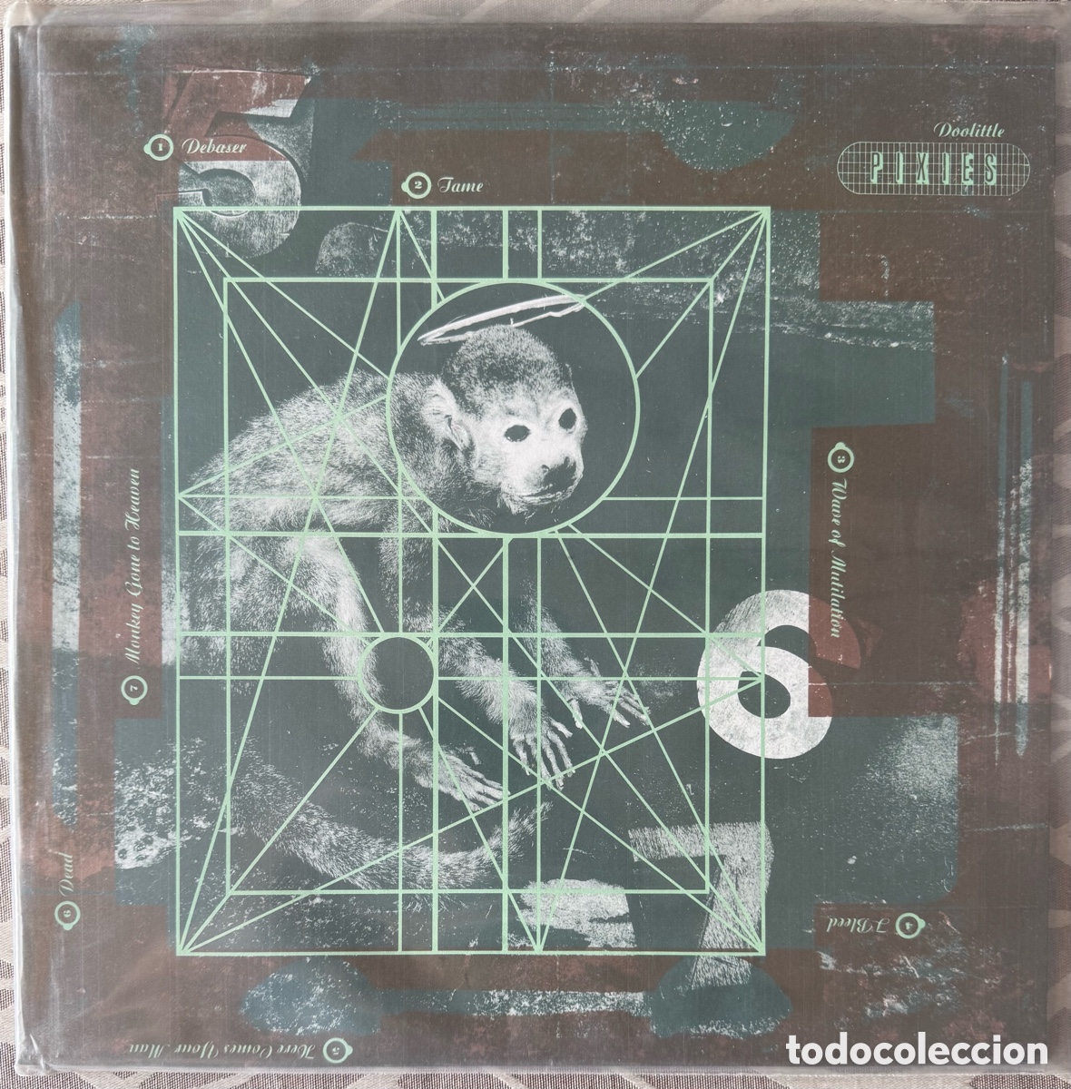 Discos de vinilo: Pixies &rdquo;Doolittle&rdquo; LP (4AD-GASA, 1989, Espa&ntilde;a, encarte)