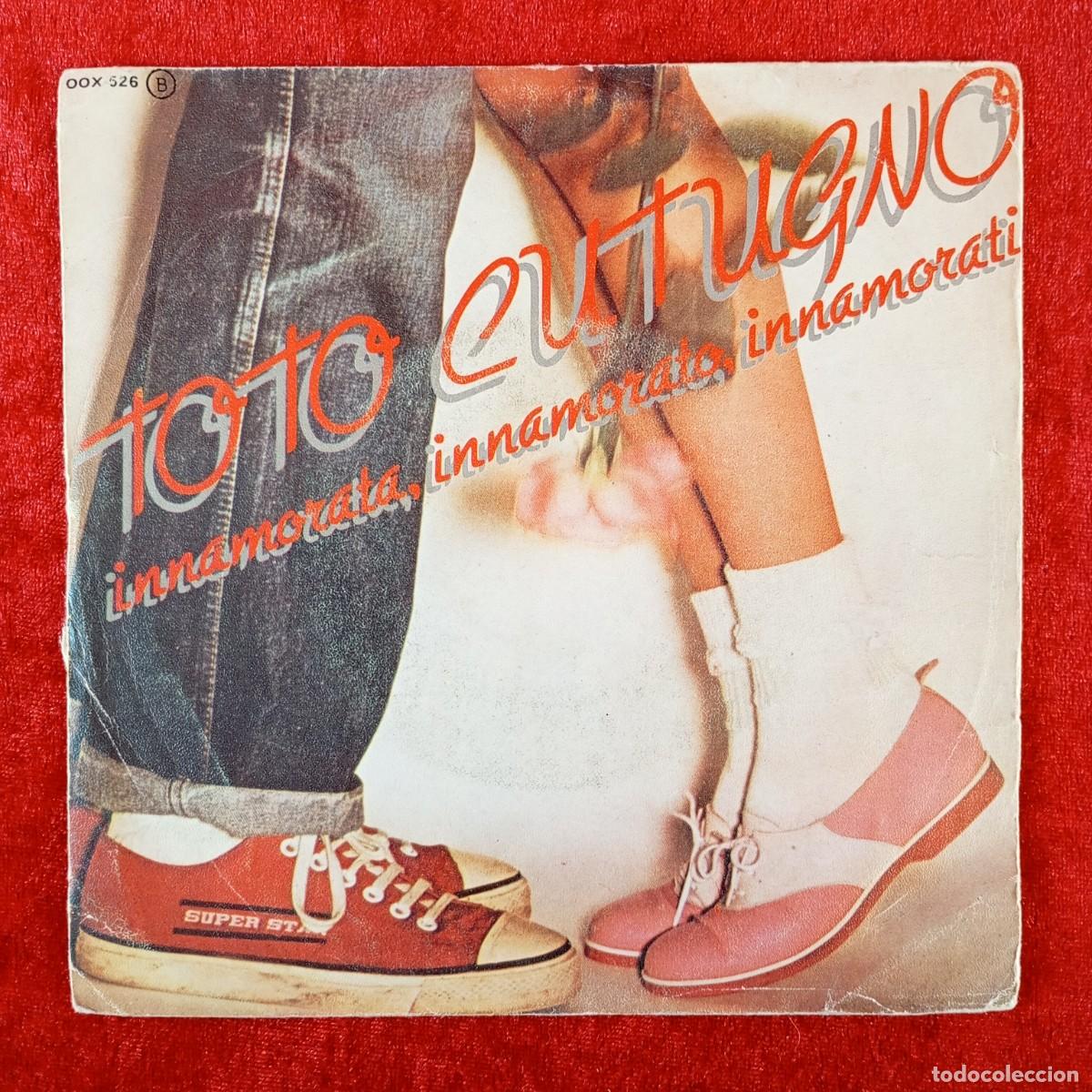 Discos de vinilo: TOTO CUTUGNO - INNAMORATI, MI DICI CHE STAI BENE CON ME... - SINGLE VINILO - ZAFIRO - OOX 526 / 3129