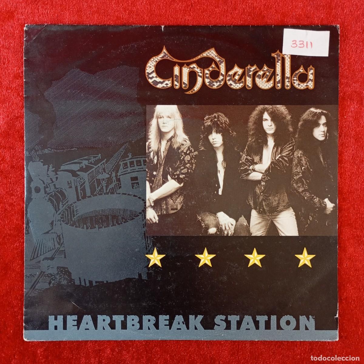 Discos de vinilo: CINDERELLA - HEARTBREAK STATION, SICK FOR THE CURE - SINGLE VINILO - VERTIGO - 878 792-7 / 3130