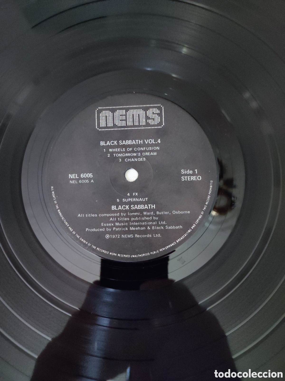 Discos de vinilo: BLACK SABBATH - VOL. 4 - Foto 6