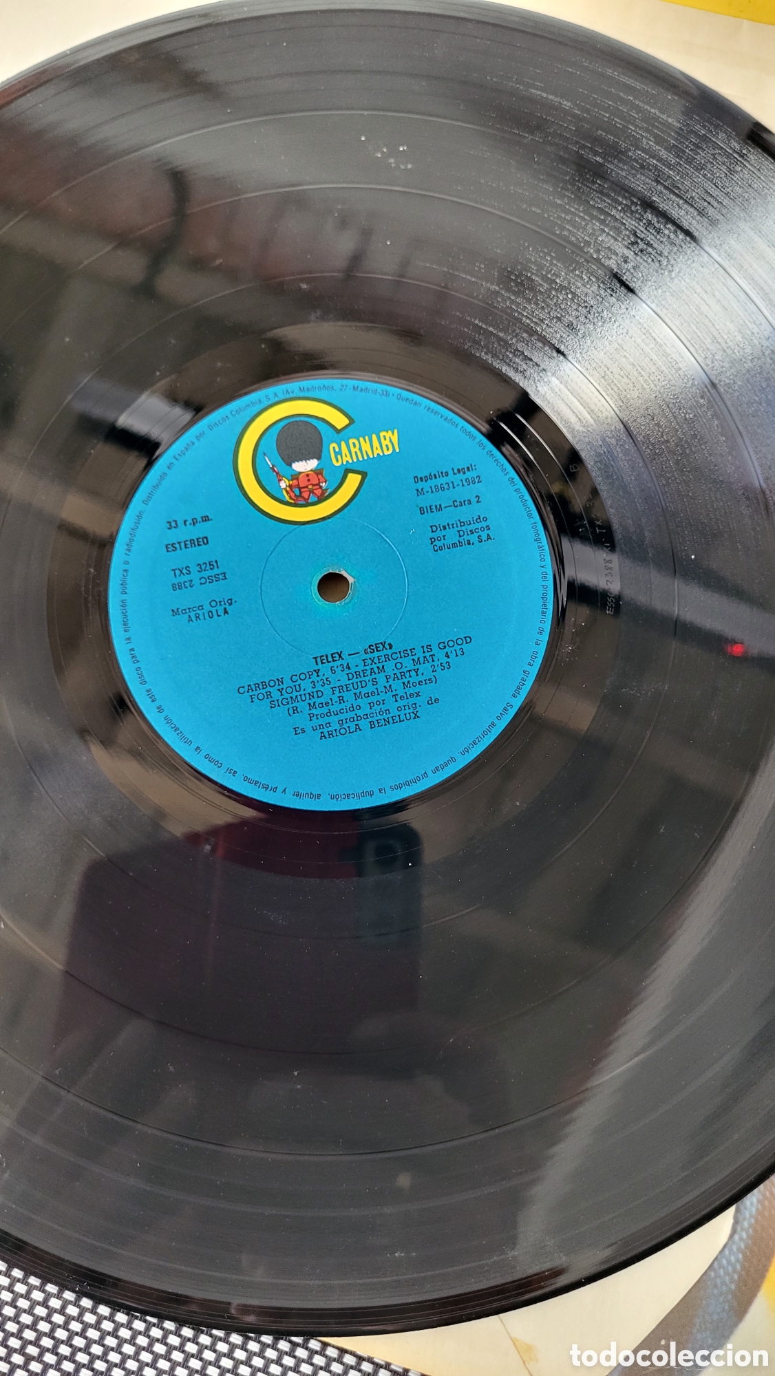 Discos de vinilo: Disco vinilo antiguo Telex - Foto 2