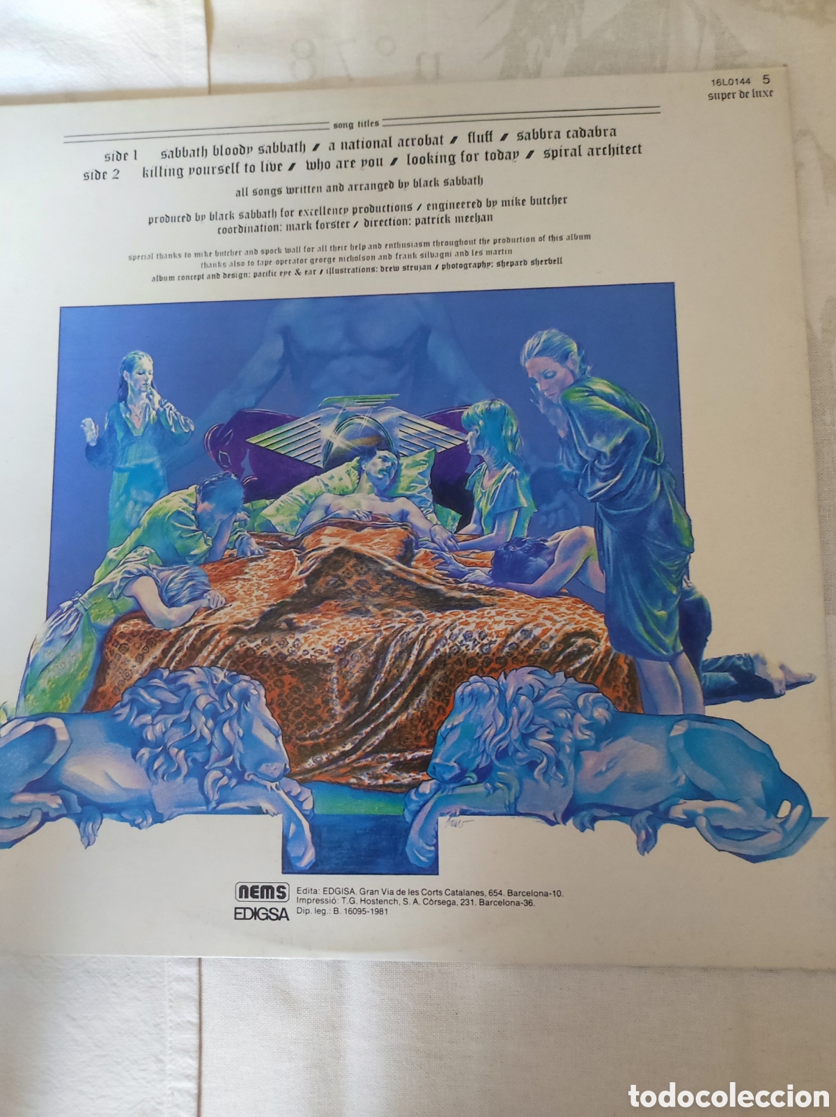 Discos de vinilo: BLACK SABBATH - SABBATH BLOODY SABBATH - Foto 2