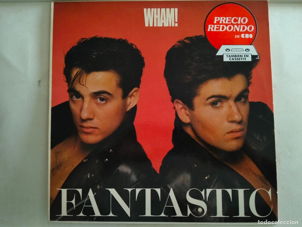 Discos de vinilo: WHAM, DISCO LP FANTASTIC, EDITADO EPIC, A&Ntilde;O 1983