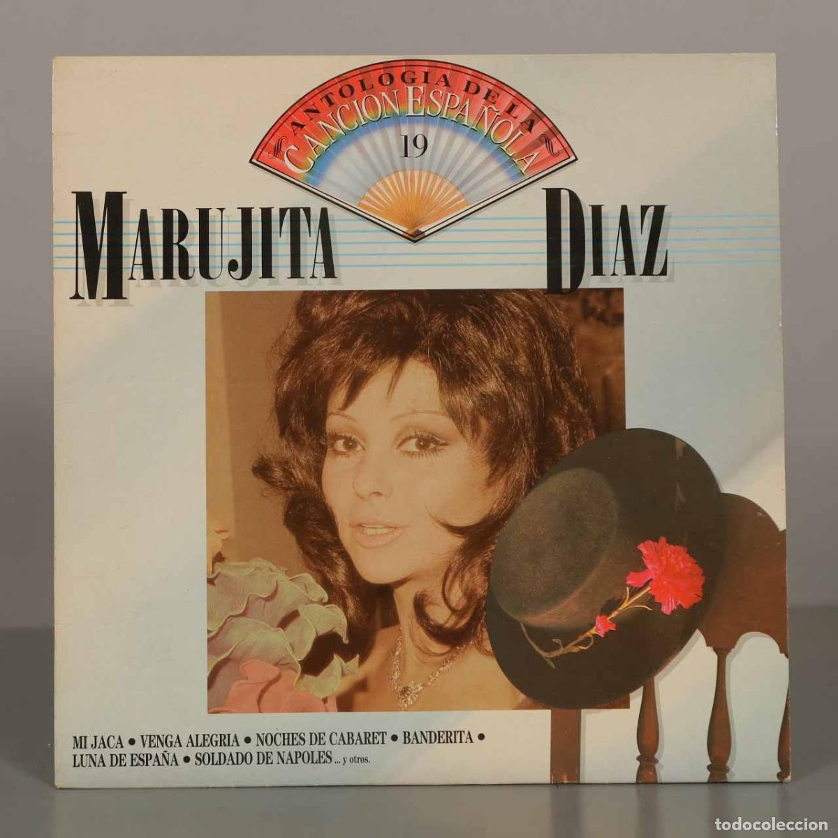 Discos de vinilo: LP. Marujita Diaz - Antolog&iacute;a De La Canci&oacute;n Espa&ntilde;ola Vol. 19 - EMI-Odeon