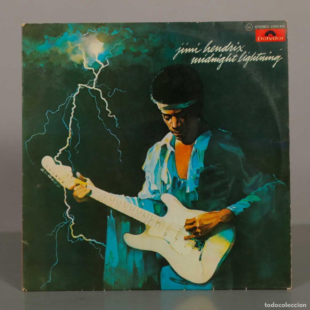 Discos de vinilo: LP. Midnight Lightning - Jimi Hendrix - Foto 1