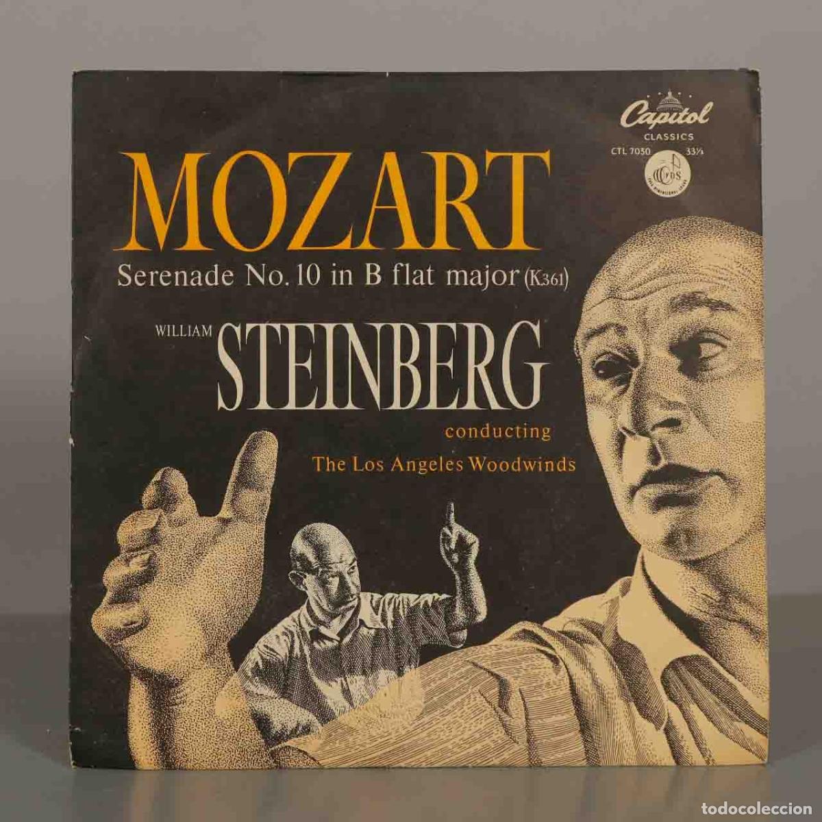 Discos de vinilo: LP. Serenade No. 10 in B flat major (K.361) - William Steinberg, The Los Angeles Woodwinds