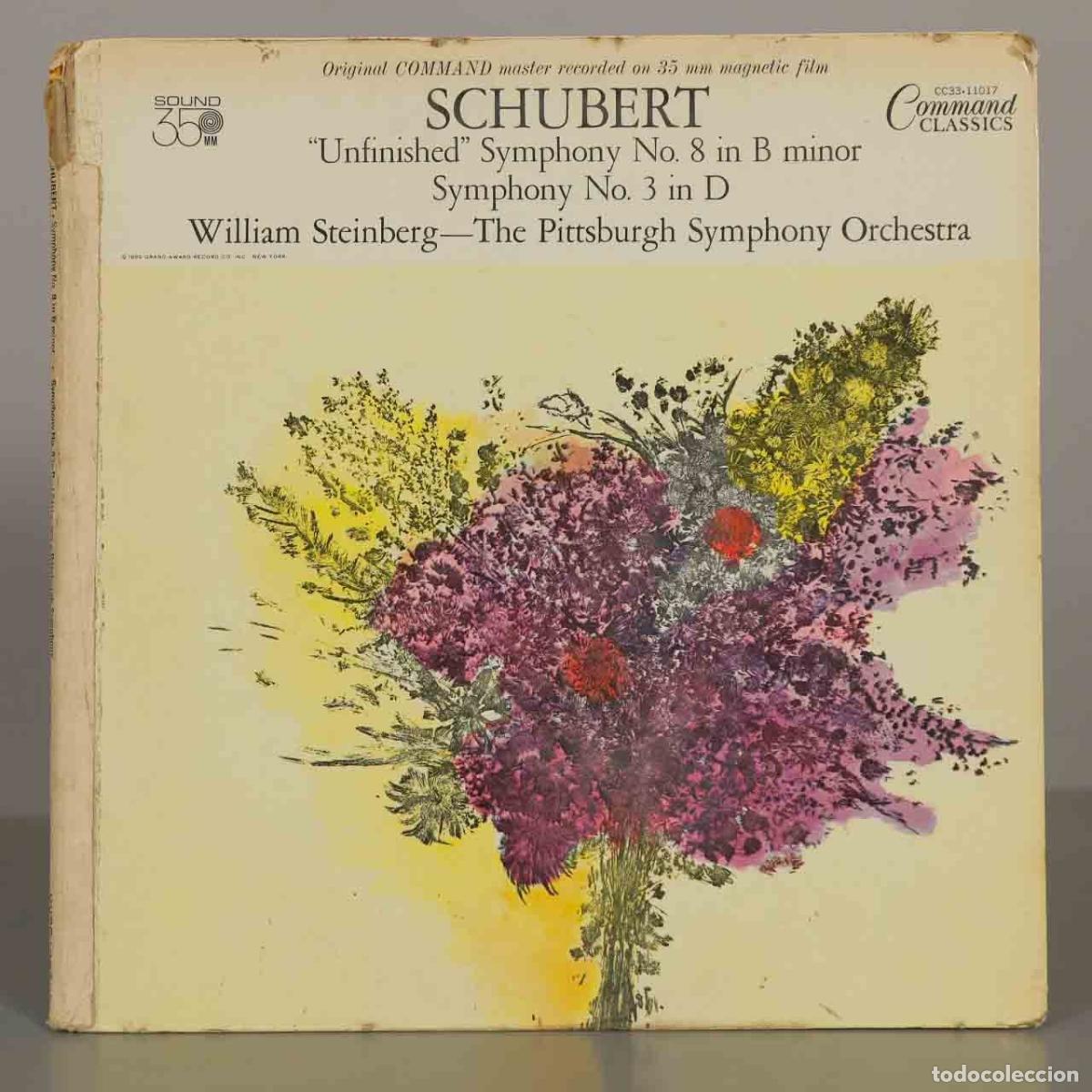 Discos de vinilo: LP. Schubert - Unfinished Symphony No. 8 In B Minor / Symphony No. 3 In D - William Steinberg, Pitt