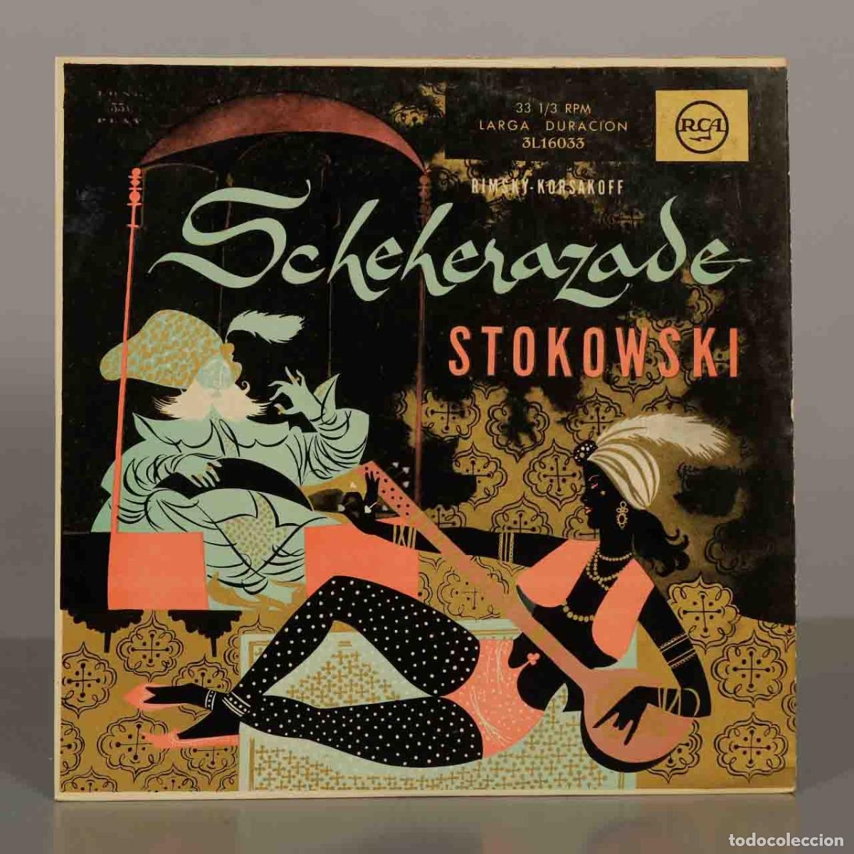Discos de vinilo: LP. Scheherazade - Rimsky-Korsakoff - Stokowski