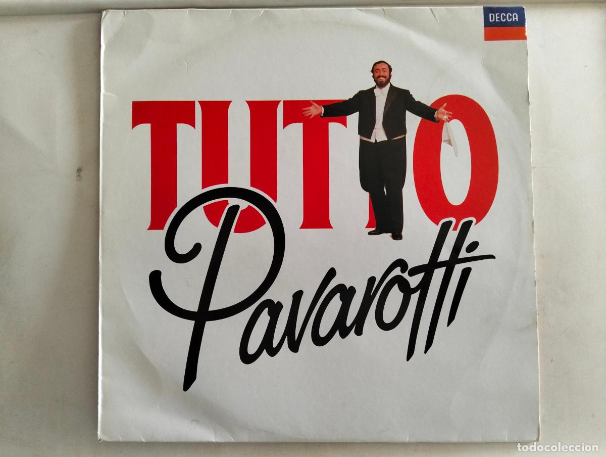 Discos de vinilo: TUTTO PAVAROTTI, DISCO DOBLE LP, EDITADO DECCA, A&Ntilde;O 1988