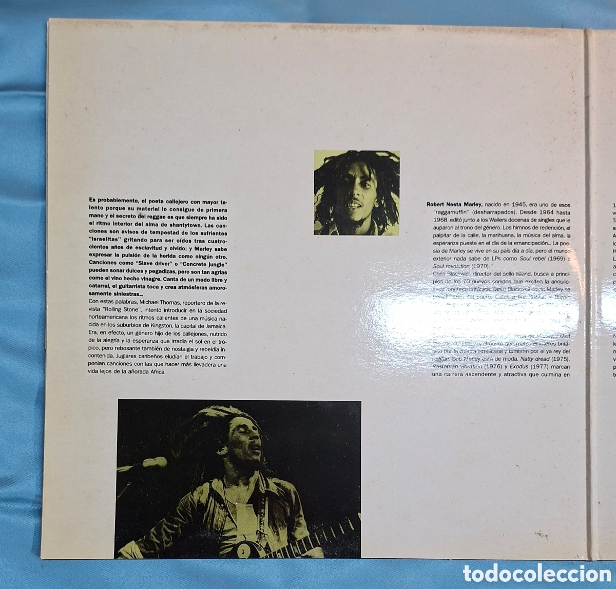 Discos de vinilo: Vinilo Bob Marley - Serie Oro - Foto 4