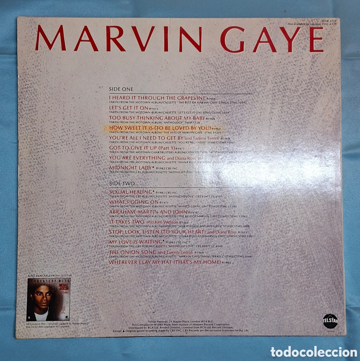 Discos de vinilo: Vinilo Marvin Gaye Greatest Hits - Foto 2