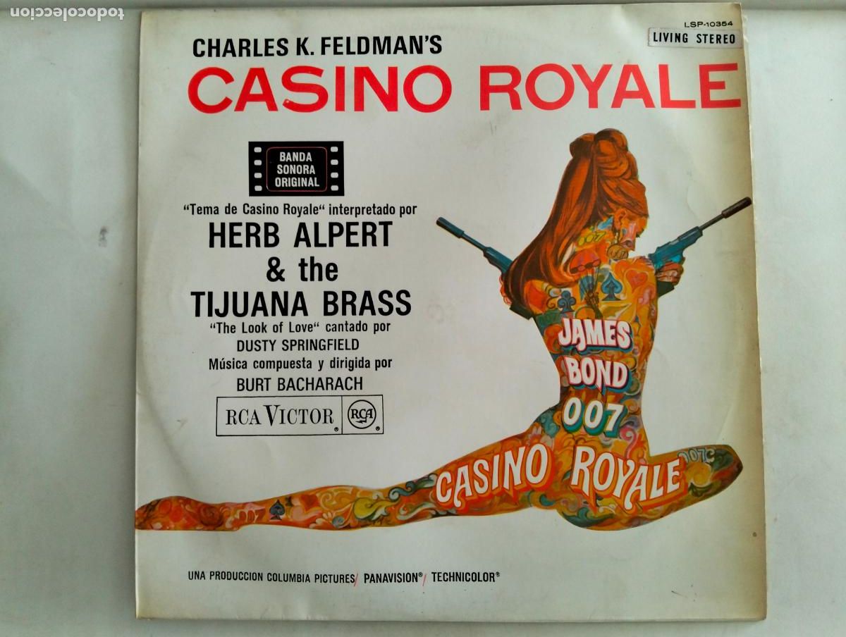 Discos de vinilo: CASINO ROYALE, DISCO LP, EDITADO RCA VICTOR, A&Ntilde;O 1967