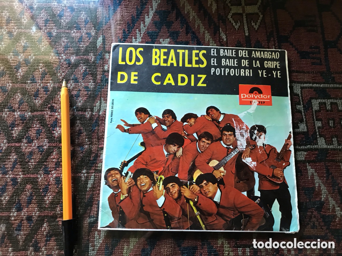 Discos de vinilo: Los Beatles de C&aacute;diz. Polydor - Foto 1