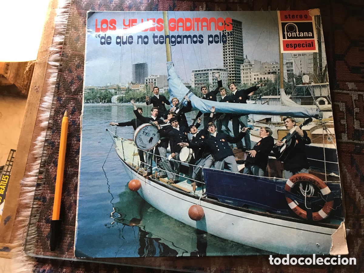 Discos de vinilo: Los Ye-Y&eacute;s gaditanos. &ldquo;De que no tengamos pelo&rdquo;. Fontana